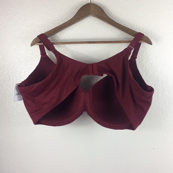 NWT Auden The Superstar 48DD Bra Maroon Color - Picture 5 of 6